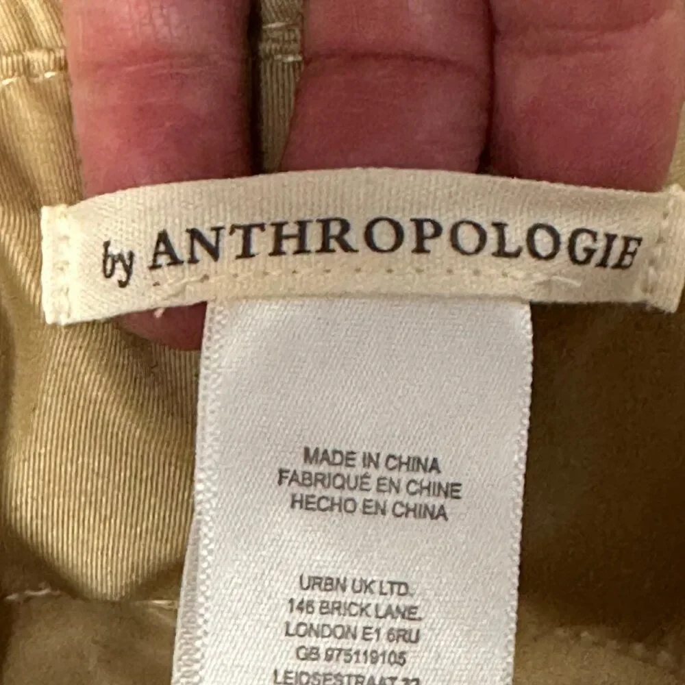 By Anthropologie Nylon Sport Bucket Hat Tan OSFA
